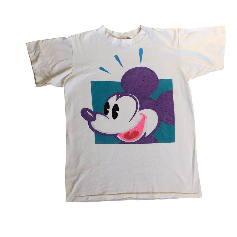 Vintage 90s Mickey Mouse T Shirt Disney Design